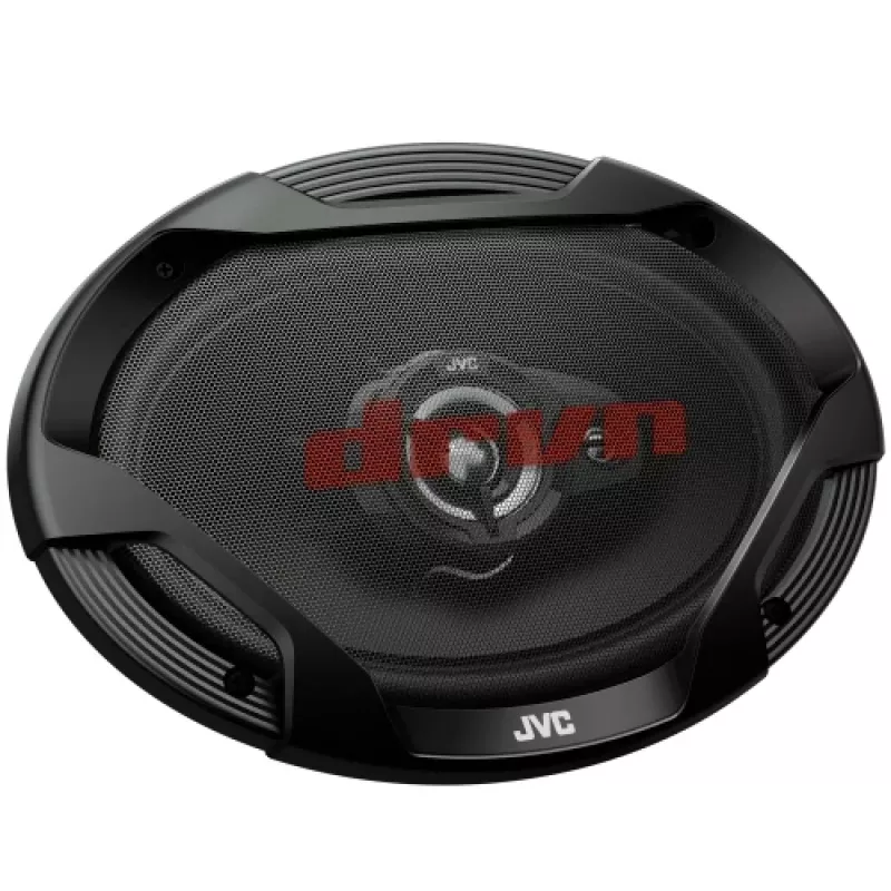 JVC CS-DR6932 altifalantes coaxiais de 3 vias 6x9 polegadas para automóvel, 500W pico, 70W RMS, woofer de carbono-mica, tweeter PEI, 4 Ohm