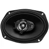 JVC CS-DR6932 altifalantes coaxiais de 3 vias 6x9 polegadas para automóvel, 500W pico, 70W RMS, woofer de carbono-mica, tweeter PEI, 4 Ohm