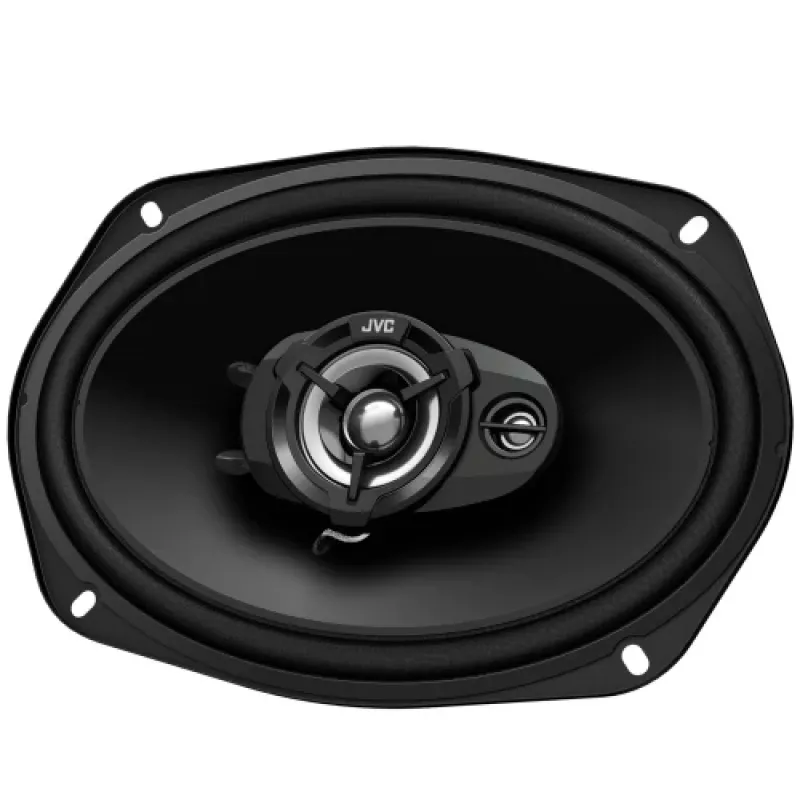 JVC CS-DR6932 altifalantes coaxiais de 3 vias 6x9 polegadas para automóvel, 500W pico, 70W RMS, woofer de carbono-mica, tweeter PEI, 4 Ohm