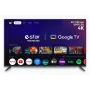 NO NAME LEDTV55A1T2 Televisor Inteligente QLED 4K UHD de 55 Polegadas com Dolby Vision IQ, HDR10+, Dolby Atmos, VIDAA U5.0, Alexa Integrado, Design Sem Moldura, Modo de Jogo