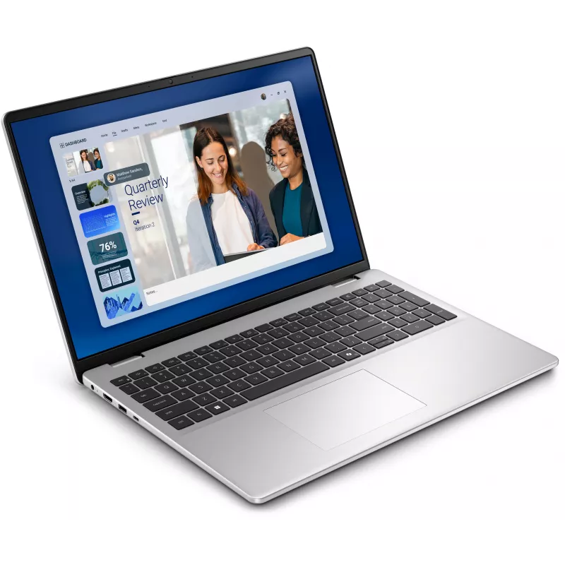 Dell 16 DC16256 Portátil 16 Polegadas FHD+ AMD Ryzen 7 350 32GB RAM 1TB SSD AMD Radeon Graphics Windows 11 Pro Platina Prateado