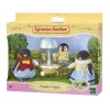 Conjunto de figuras Sylvanian Families família de pinguins