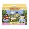 Conjunto de figuras Sylvanian Families família de pinguins