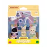 Conjunto de brincar Sylvanian Families casa na árvore de aventura com festa do pijama