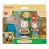Conjunto de exploração e aventura Sylvanian Families com duas figuras
