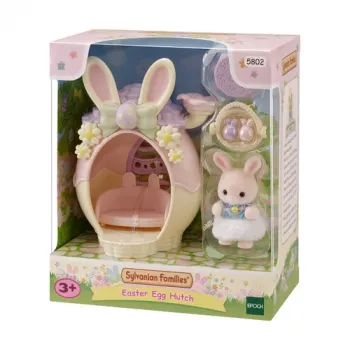 Conjunto de brincar Sylvanian Families coelhinhos da Páscoa