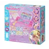 Conjunto inicial EPOCH Aquabeads Nail Studio - conjunto de arte de unhas com contas ativadas por água para crianças, mais de 100 designs, unhas reutilizáveis, sem cola, a partir dos 4 anos