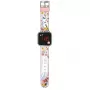 PULIO relógio digital LED Diakakis - relógio infantil Frozen com visor LED vermelho, bracelete de silicone azul/lilás, tema oficial Disney Frozen