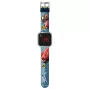 PULIO relógio digital infantil com visor LED - motivo Disney Pixar Cars, vermelho/preto
