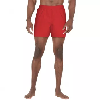 Calções de banho Nike Essential 5 para homem vermelho NESSF560 614 tamanho M