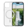 dbramante1928 Iceland Ultra D3O capa traseira MagSafe para Apple iPhone 15 Plus, transparente