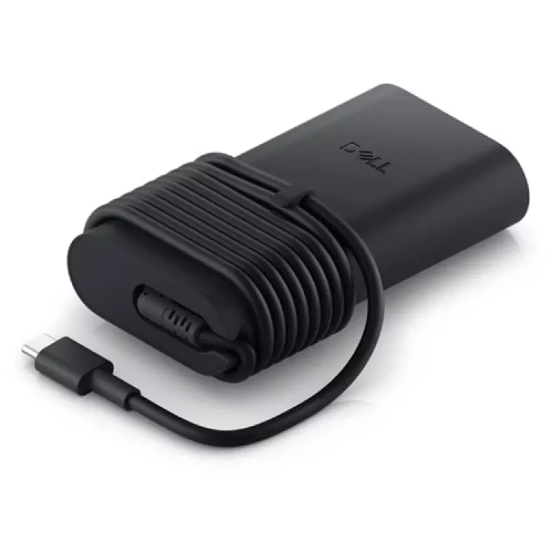 DELL fonte de alimentação GaN USB-C PD 100W porta dupla Space Gray (0KDPR)