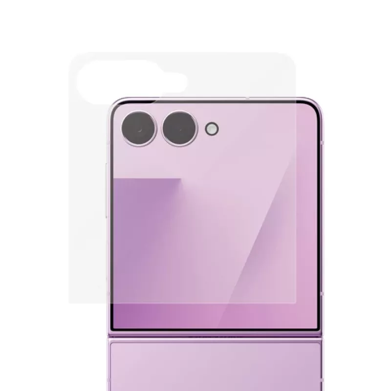 PanzerGlass proteção de ecrã para Samsung Galaxy Z Flip8 Sub-Display - vidro temperado, 9H, resistente a riscos e choques, aplicação a seco, cristalino