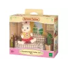 Sylvanian Families coelho de chocolate pai conjunto sala de estar