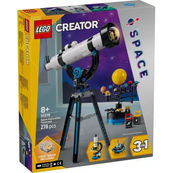LEGO Creator 3-in-1 Space Rover Explorer 31107 conjunto de construção, 510 peças, a partir de 8 anos