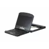 Consola KVM LCD ATEN CL3800NW 18,5 polegadas Dual-Rail - DVI, USB, montagem em rack 1U, Full HD