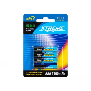 Bateria BLOW R3 NiMH AAA 1100mAh XTREME pack de 4