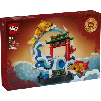 LEGO 80120 Conjunto de construção Prosperity Carp Leaping