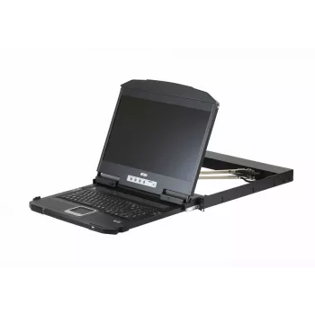 ATEN CL3800NW consola KVM LCD de duplo rail 18,5 polegadas - DVI, USB, 1U