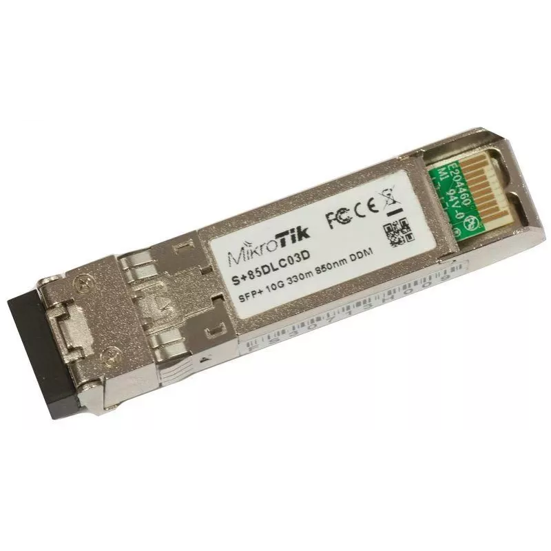 MikroTik S+85DLC03D transceptor SFP+ 10G 850nm multimodo LC, 300m