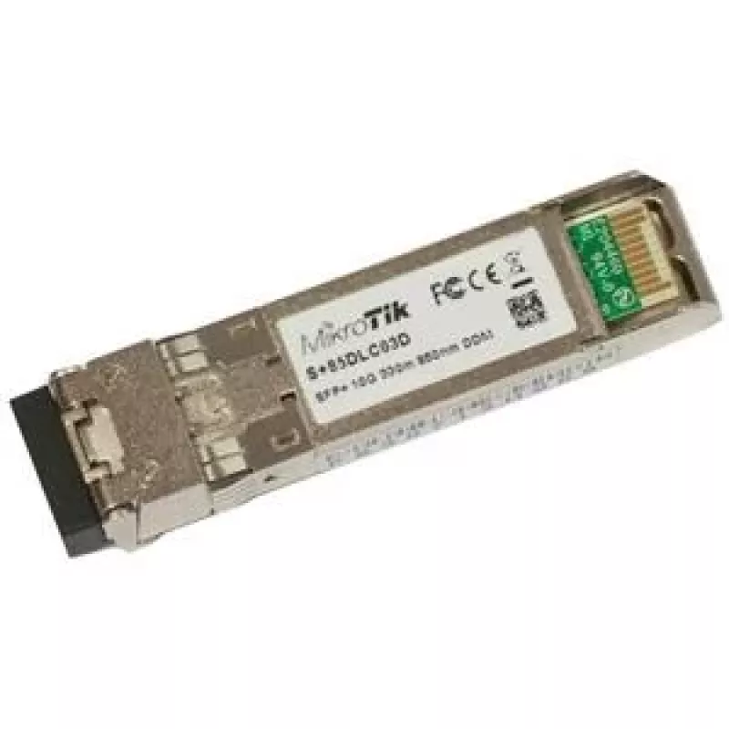 MikroTik S+85DLC03D transceptor SFP+ 10G 850nm multimodo LC, 300m