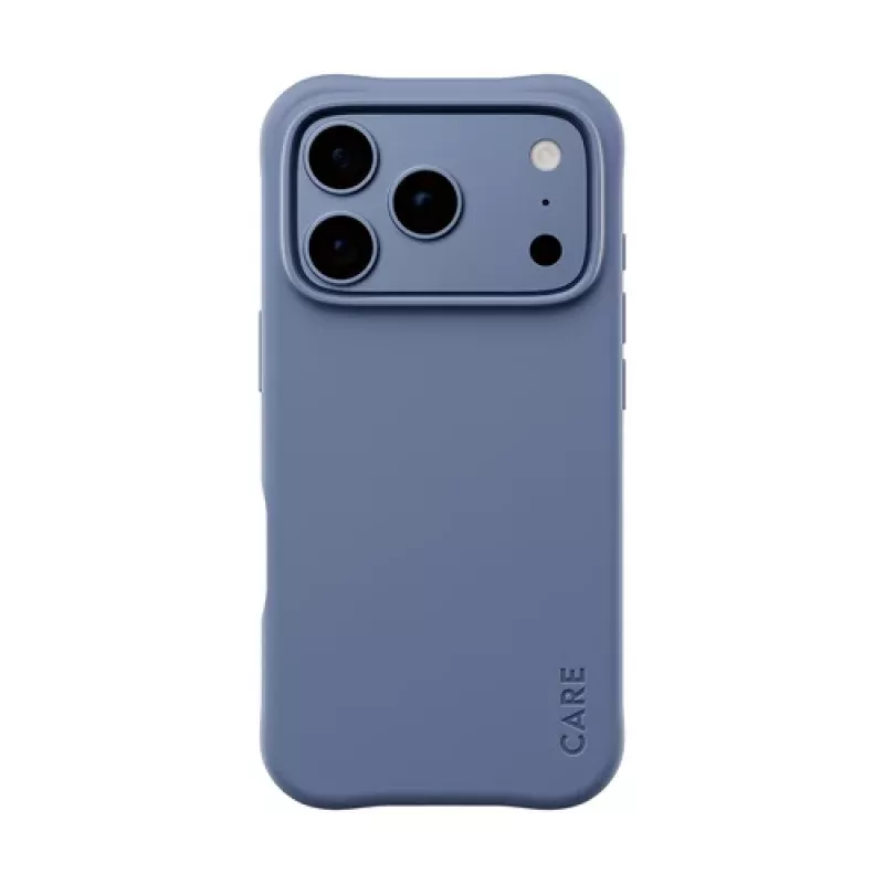 CARE by PanzerGlass capa Samba para iPhone 17 Pro / 18 Pro – Shades of Blue, MagSafe, TPU reciclado, antimicrobiana, resistência a quedas de 3,6 m