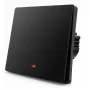 Interruptor de luz inteligente Wi-Fi Qoltec 52722, 1 canal, painel tátil, temporizador, Tuya/Smart Life, preto