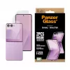 PanzerGlass PG65143 conjunto de película protetora de ecrã para Samsung Galaxy Z Flip8, vidro Cover Screen + película TPU