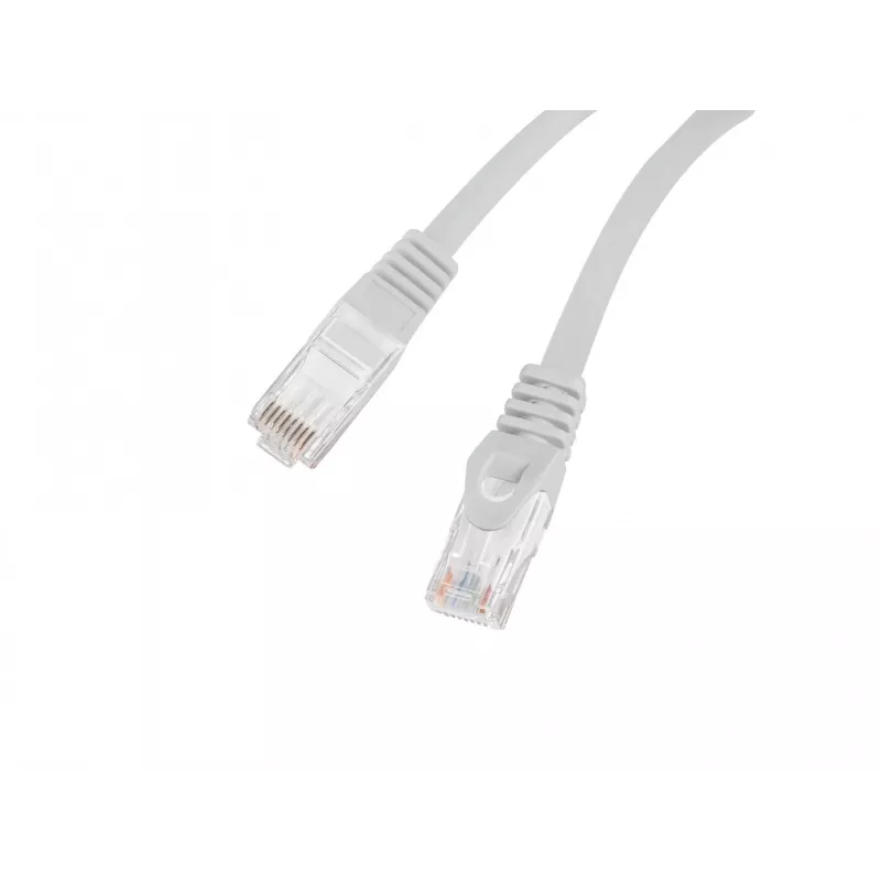 Cabo de rede em cobre Lanberg PCU6-10CU-2000-S Cat.6 UTP LSZH 20m cinzento Fluke Passed