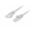 Cabo de rede em cobre Lanberg PCU6-10CU-2000-S Cat.6 UTP LSZH 20m cinzento Fluke Passed
