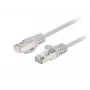 Lanberg Pack de 10 Cabos de Rede Cat.6 FTP 0,25 m Cinzento Fluke Passed
