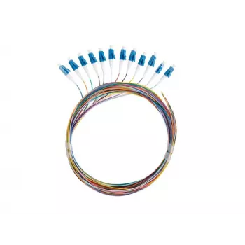 Pigtail LANBERG SM LC/UPC Semi-Tight 9/125 G657A1 12x2m multicolor