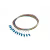 Pigtail LANBERG SM LC/UPC Semi-Tight 9/125 G657A1 12x2m multicolor