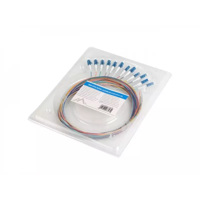 Pigtail LANBERG SM LC/UPC Semi-Tight 9/125 G657A1 12x2m multicolor
