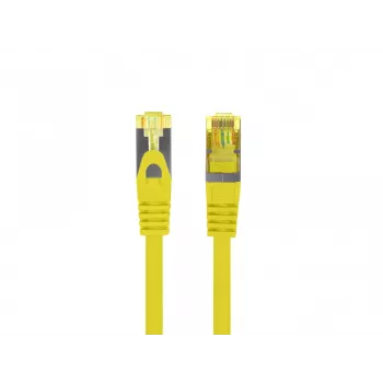 Cabo de patch de cobre LANBERG Cat.6A S/FTP LSZH 20m amarelo testado Fluke
