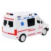LEAN TOYS Ambulância RC 1:16 com luz e som - branca