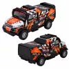 LEAN TOYS Veículo todo-o-terreno com propulsão por fricção, carroçaria iluminada e sons
