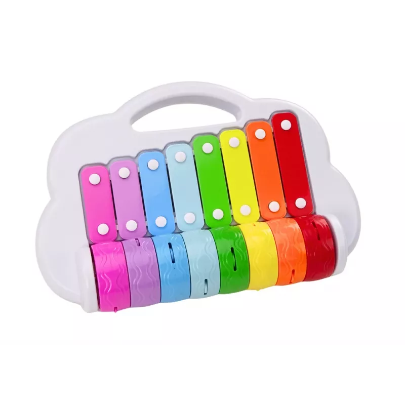 LEAN TOYS bacia arco-íris, instrumento musical infantil, educativo, interativo, colorido