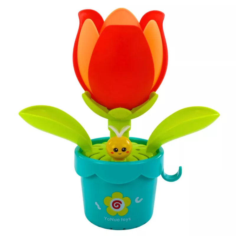 LEAN TOYS Brinquedo de Banho Interativo Regador Flor, 1,5 L, várias cores