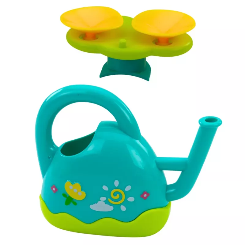 LEAN TOYS Brinquedo de Banho Interativo Regador Flor, 1,5 L, várias cores