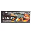 LEAN TOYS Espingarda de Brincar AK-47 para Crianças com Luz e Som 68,5 cm