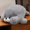 LEAN TOYS mascote de peluche foca grande cinzenta 29cm