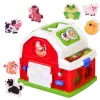 LEAN TOYS quinta interativa com música, animais, luzes e sons