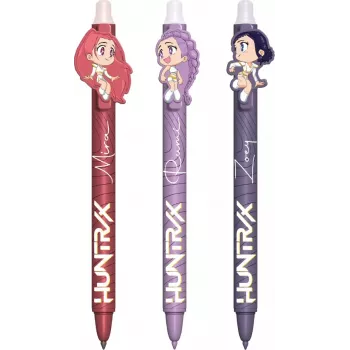 Conjunto de 3 canetas de gel KIDS K-Pop Demon Hunters | 0,7 mm várias cores