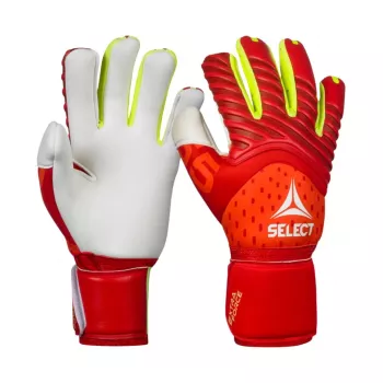 Luvas de guarda-redes Select Extra Force 55 v26 vermelho-laranja tamanho 10.5