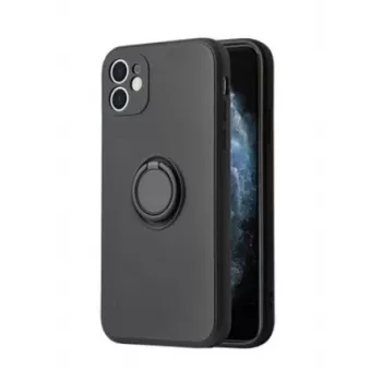 Capa com anel de silicone iLike para Apple iPhone 13 Pro preta