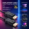 QOLTEC Cabo DisplayPort M/M v2.1 40G 1,5 m