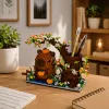 Blocos de construção Capybara com árvore porta-lápis LEAN TOYS 1800 peças