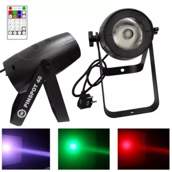 LIGHT4ME PINSPOT 40 Foco LED RGBW 40W