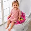 LEAN TOYS capa de assento de sanita macia para criança com pegas, rosa, para crianças de 18 meses a 4 anos